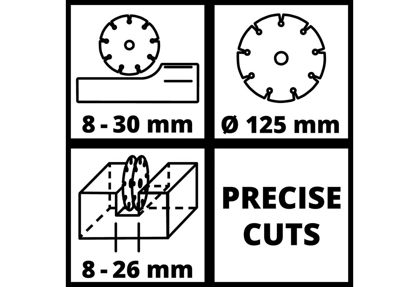 Mauer-Nutfräse TC-MA 1300