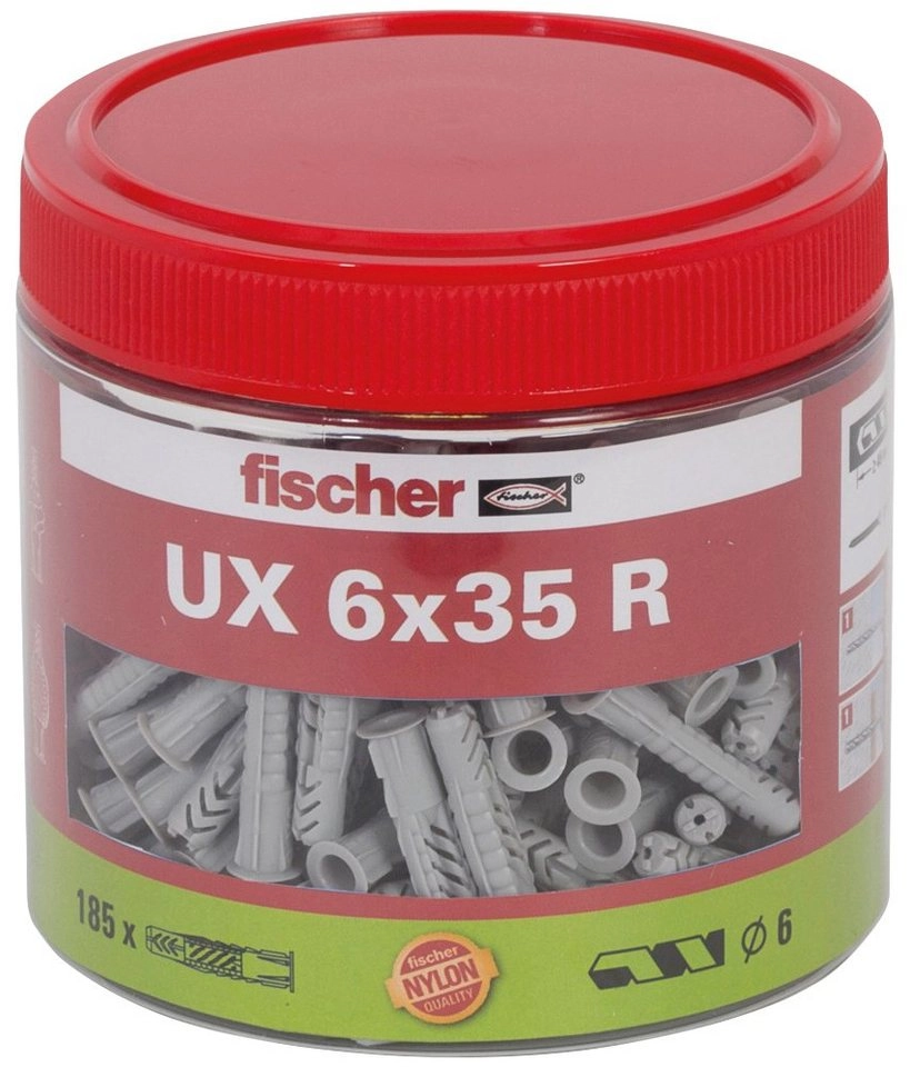 Universaldübel UX 6x35 R, Dose