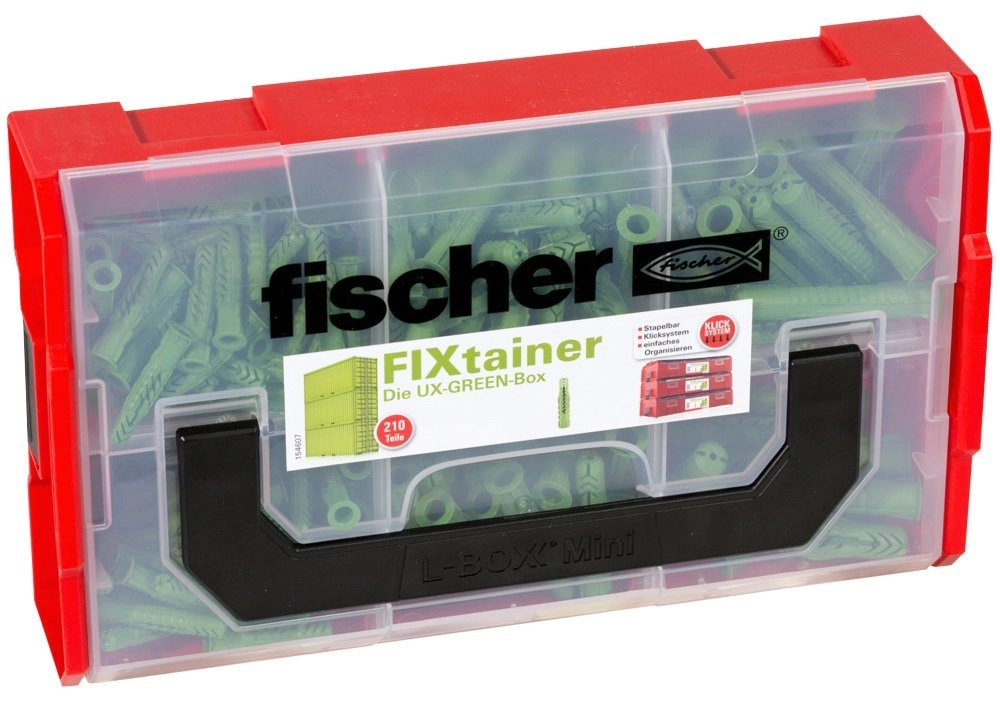 FixTainer - UX-green-Box, Dübel