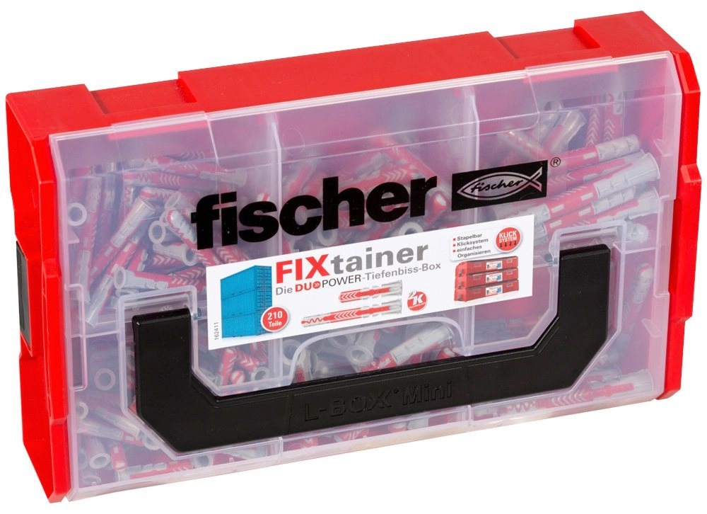 FixTainer -DUOPOWER kurz / lang, Dübel