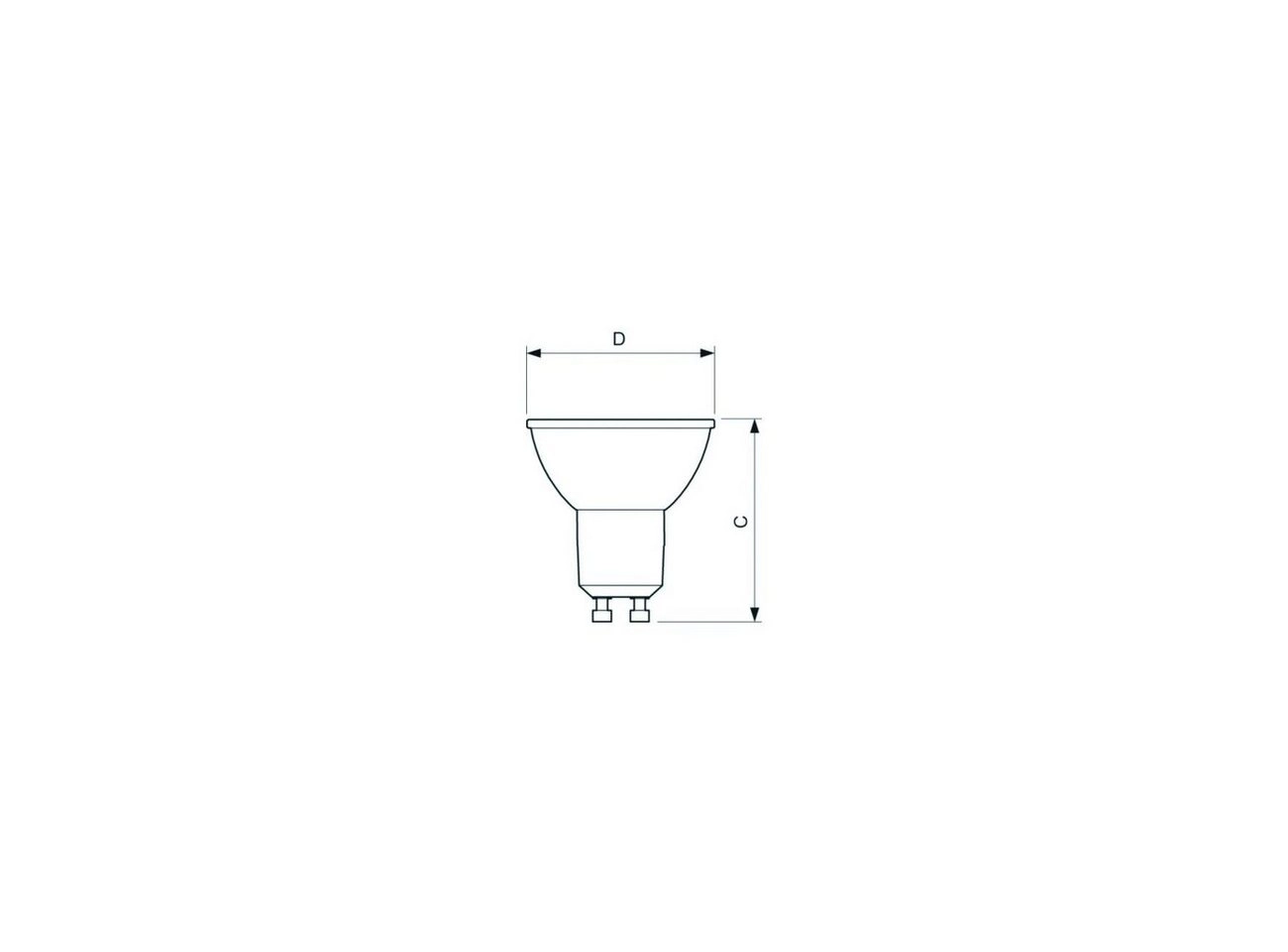 MASTER LEDspot ExpertColor 5.5-50W GU10 940 36D, LED-Lampe