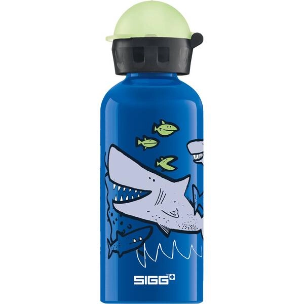 Alu Sharkies 0,4 Liter, Trinkflasche