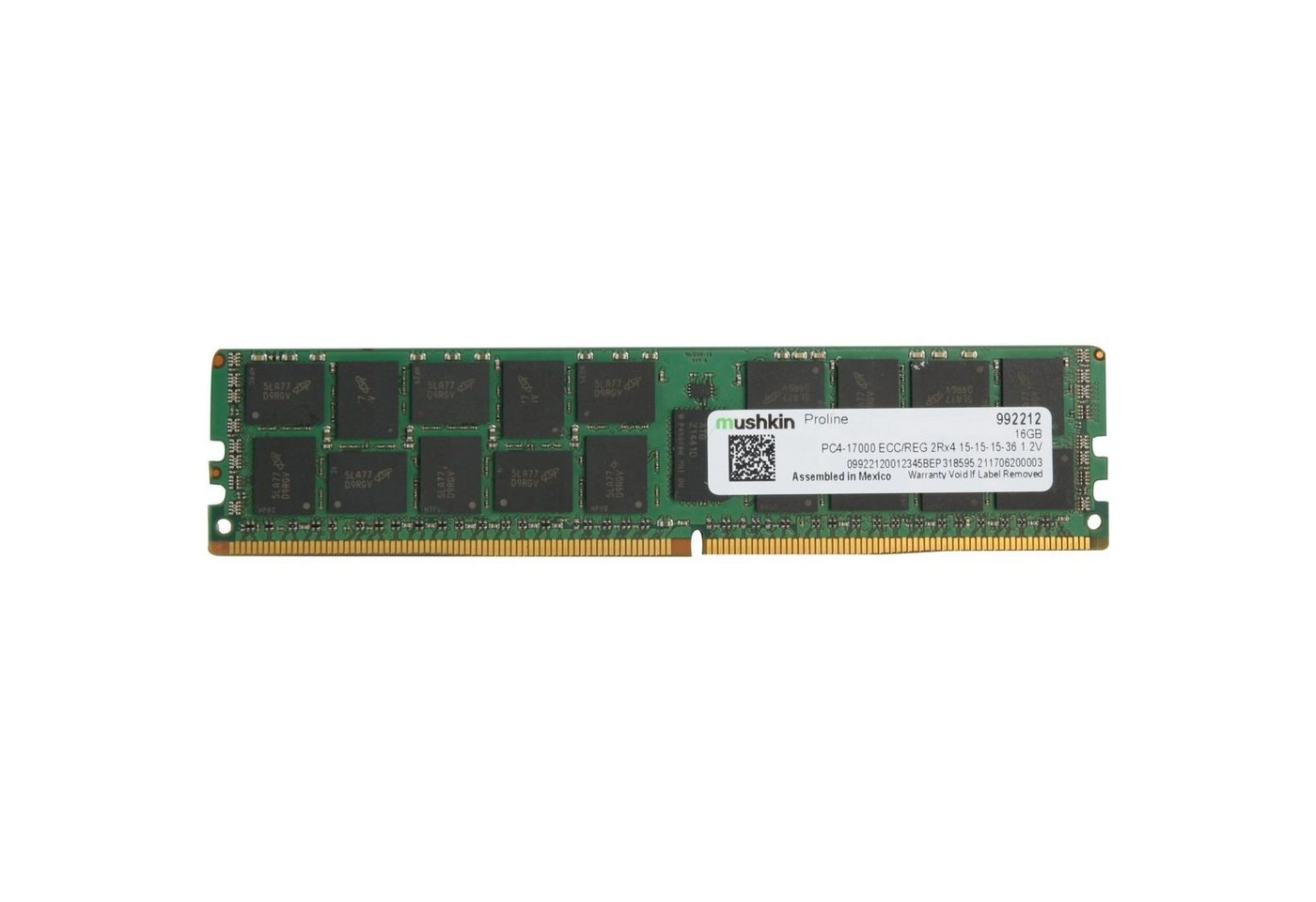 DIMM 16 GB DDR4-2133 ECC REG, Arbeitsspeicher