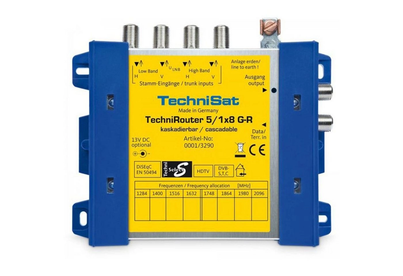 TECHNIROUTER 5/1X8 G-R, Multischalter