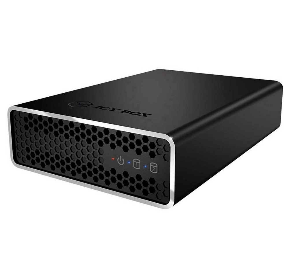 IB-RD2253-U31 bk 2x2,5", Laufwerksgehäuse