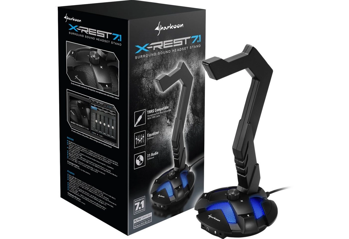 X-Rest 7.1 Headset Ständer, Halterung