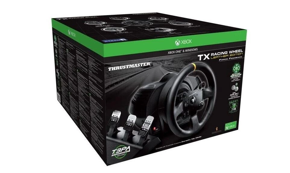 TX Racing Wheel Leather Edition, Lenkrad