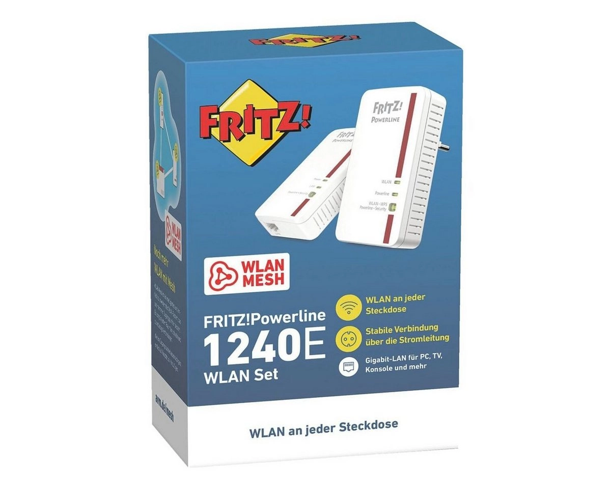 FRITZ!Powerline 1240E WLAN Set