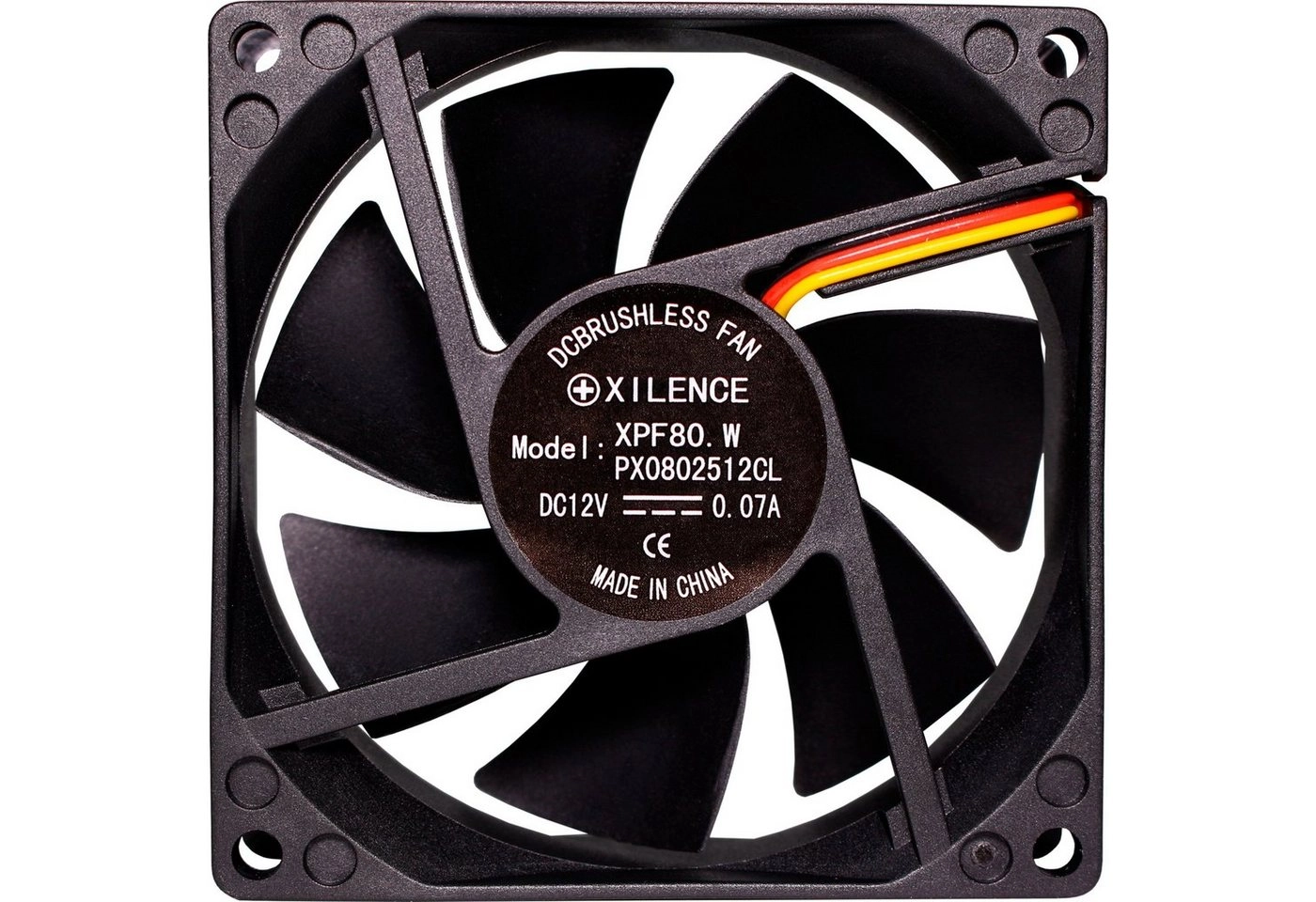 Case fan 80x80x25, Gehäuselüfter