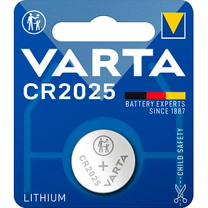 Professional CR2025, Batterie