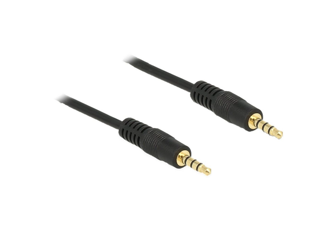 Audiokabel Klinke 3,5mm 4Pin > 3,5mm Stecker 4Pin