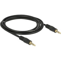 Audiokabel Klinke 3,5mm 4Pin > 3,5mm Stecker 4Pin