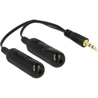 Audiokabel 3,5mm (Stecker) > 2x 3,5mm (Buchse)