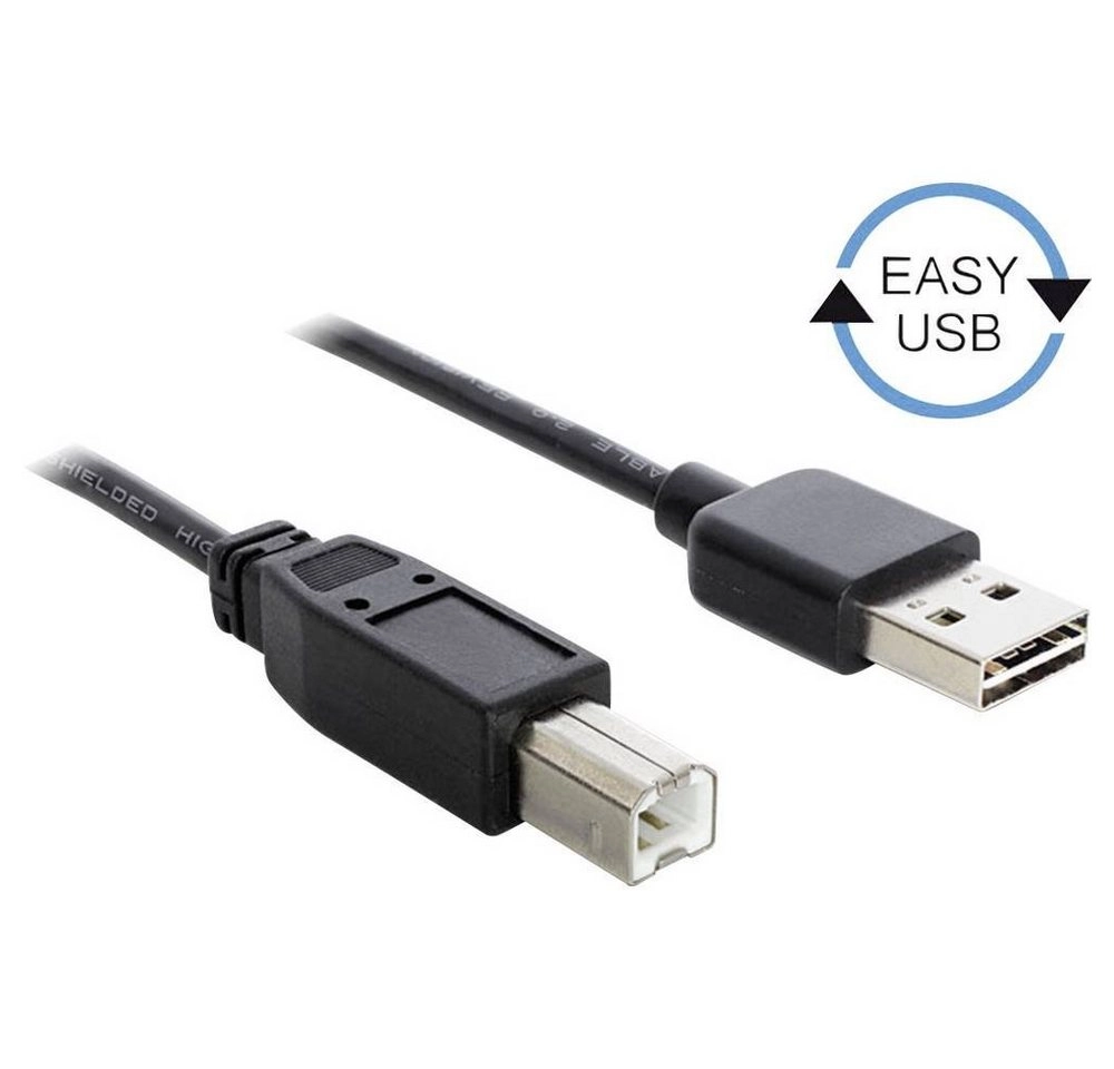 EASY-USB 2.0 Kabel, USB-A Stecker > USB-B Stecker