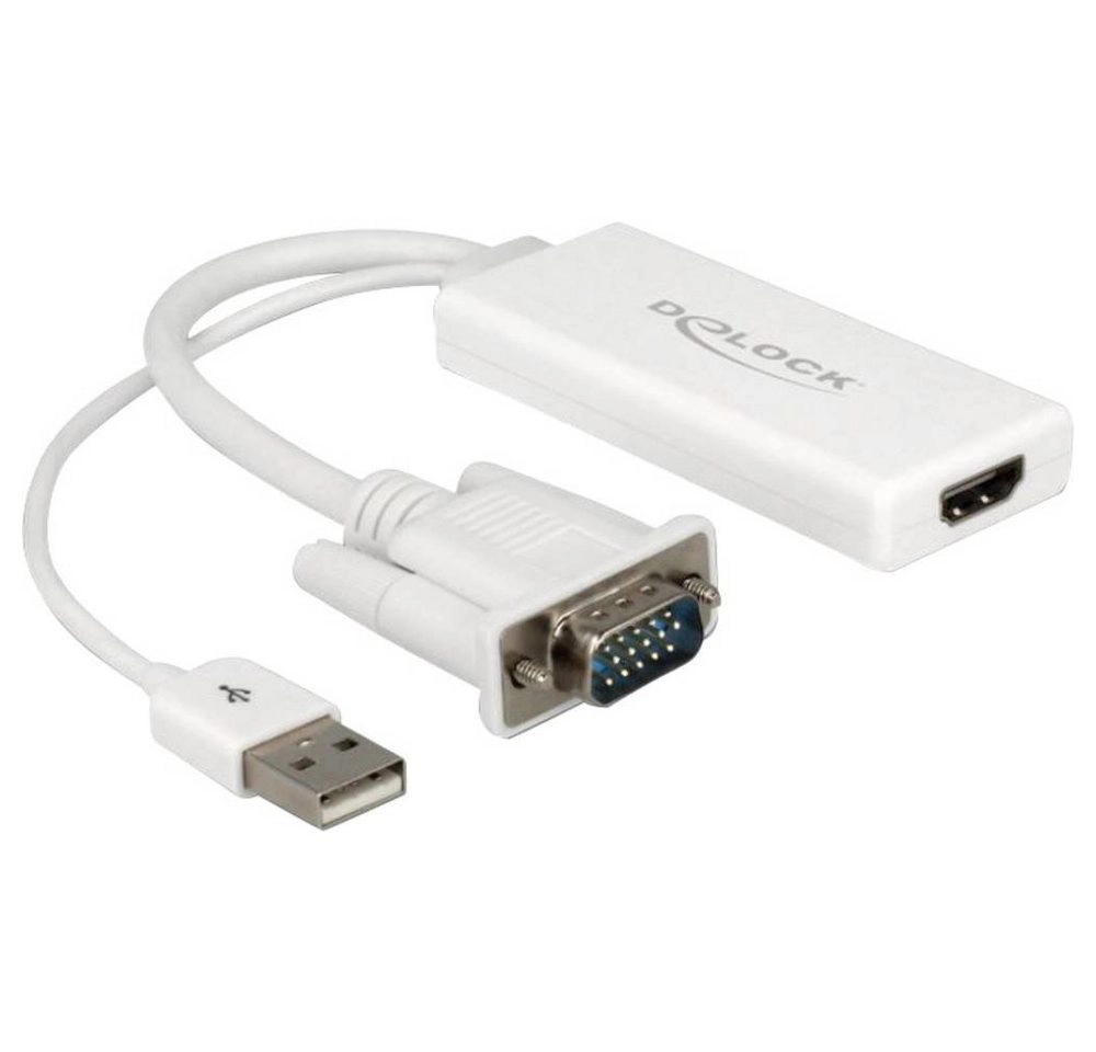 Adapter VGA + Audio zu HDMI