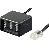 TAE Adapter RJ45 > 3x TAE N/F/F Bu