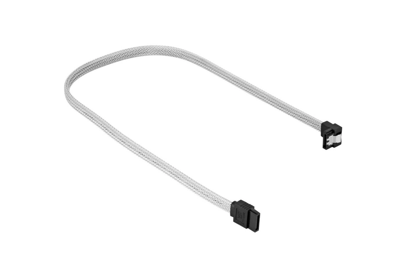 Sata III Kabel 90° sleeve