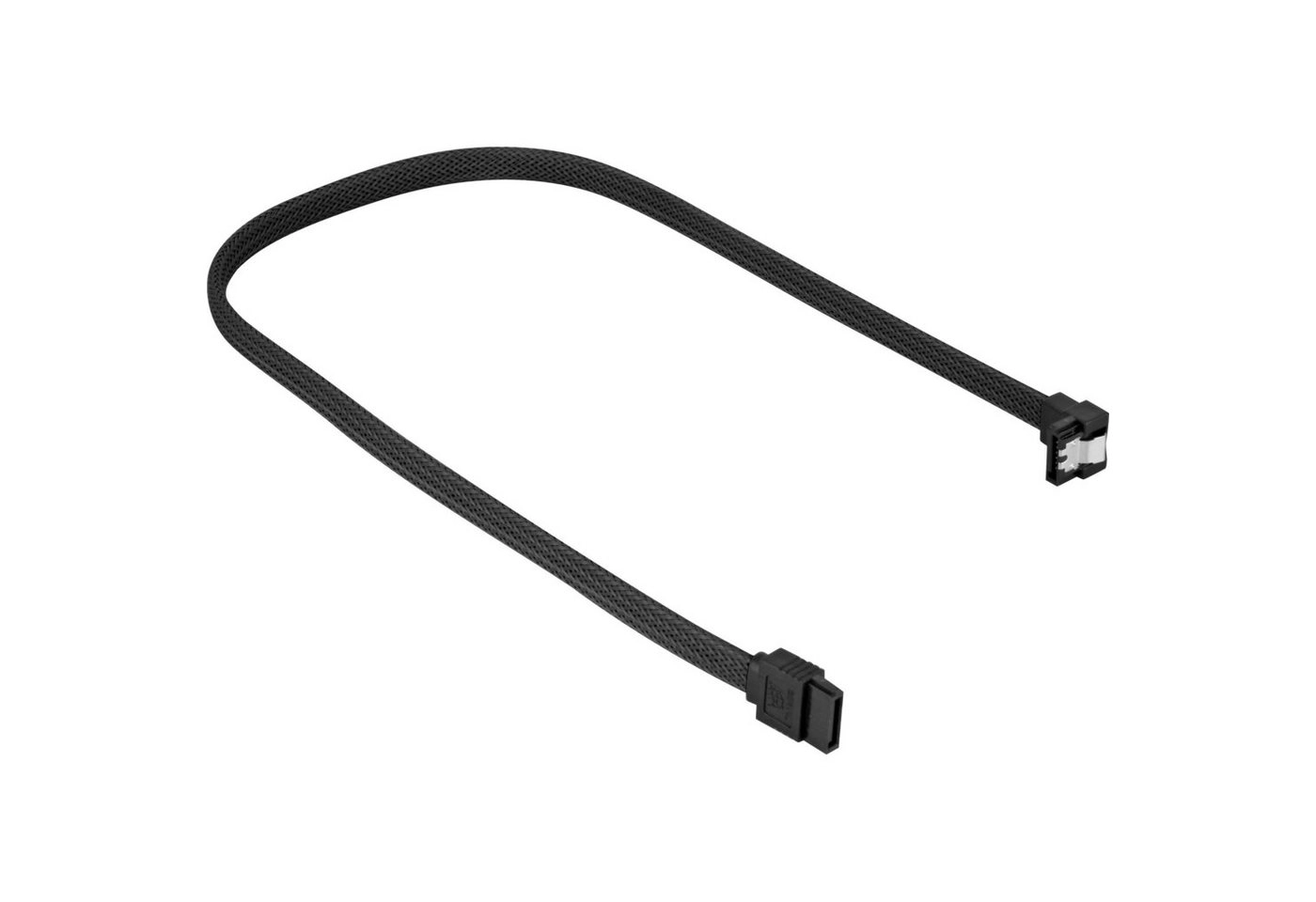 Sata III Kabel 90° sleeve