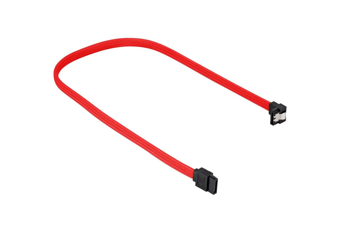 Sata III Kabel 90° sleeve