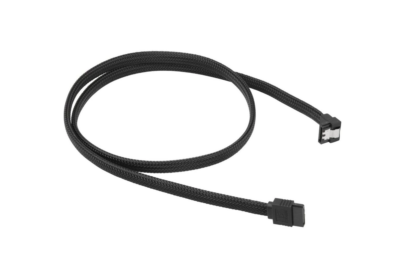 Sata III Kabel 90° sleeve