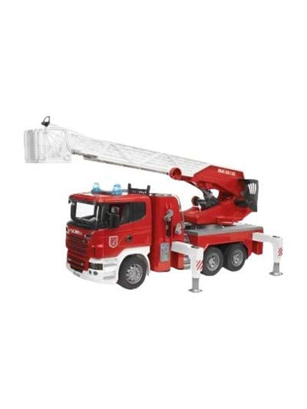 SCANIA R-Serie Feuerwehrleiterwagen mit Wasserpumpe, Modellfahrzeug