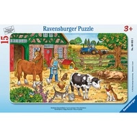 Puzzle Glückliches Bauernhofleben