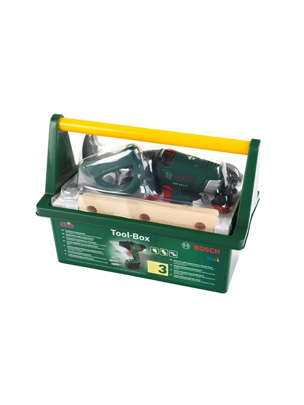 Bosch Tool Box mit Akkuschrauber, Kinderwerkzeug