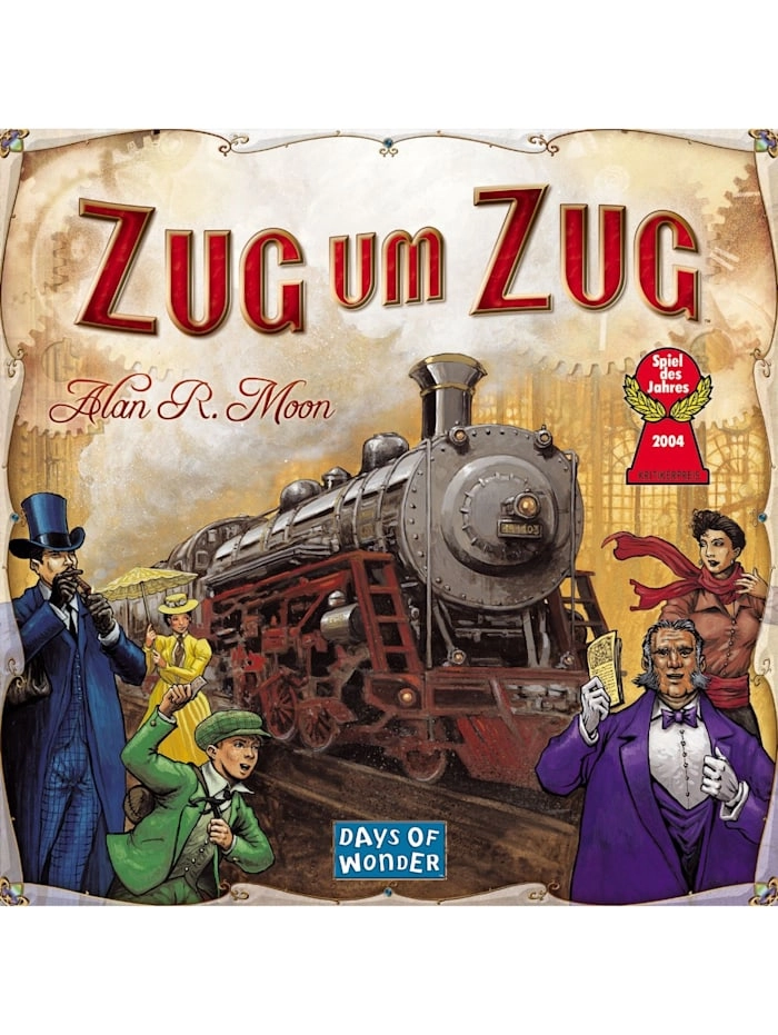 Zug um Zug, Brettspiel