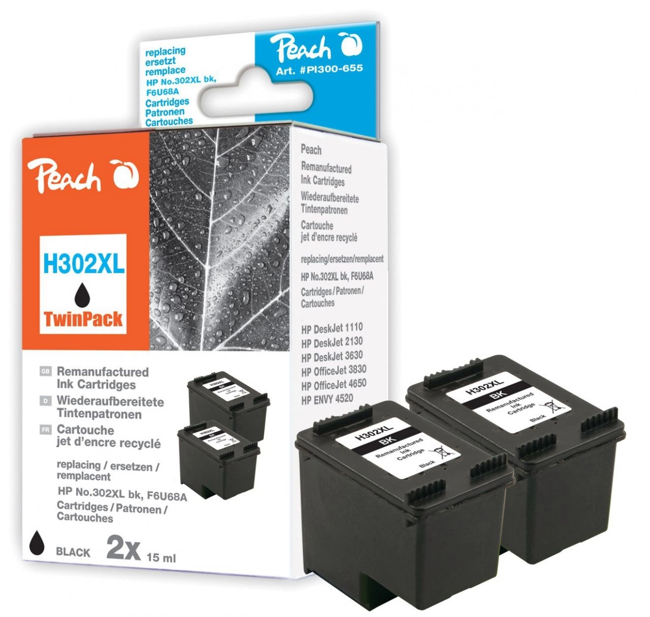 Tinte TwinPack schwarz PI300-655