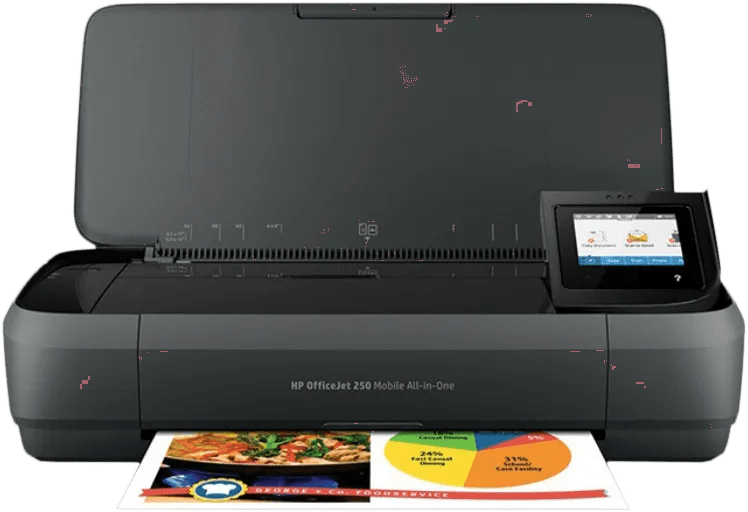 OfficeJet 250 Mobiler All-in-One-Drucker, Multifunktionsdrucker