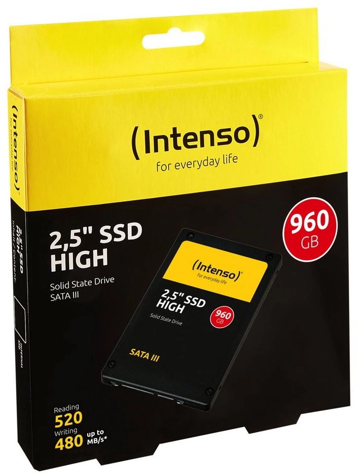 High Performance 960 GB, SSD