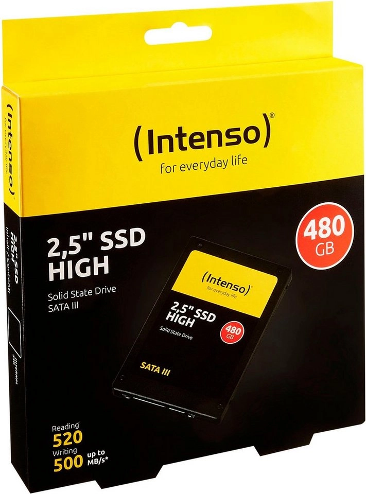 High Performance 480 GB, SSD