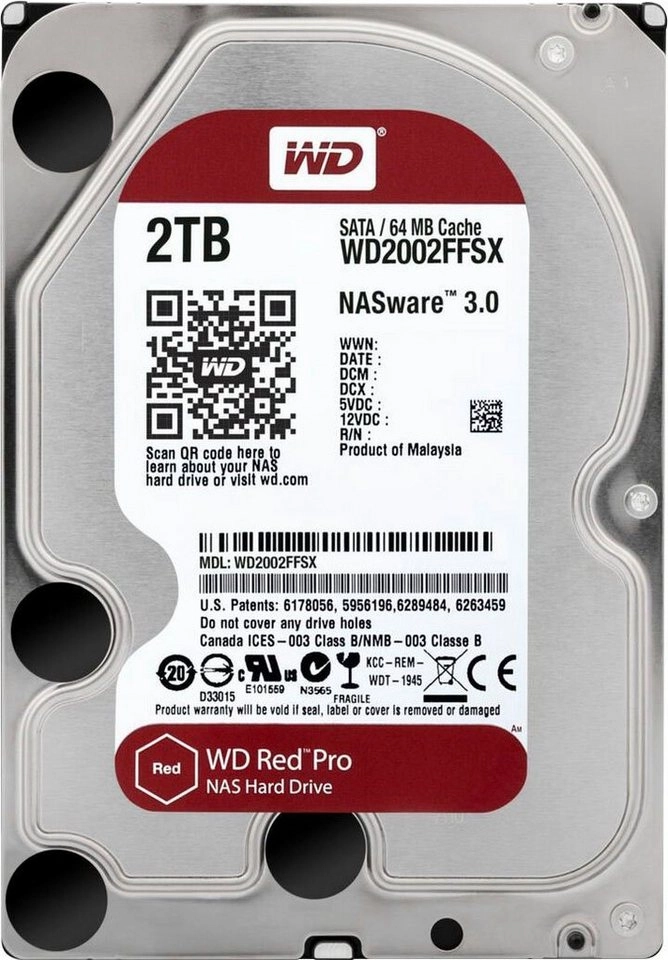 Red Pro NAS-Festplatte 2 TB