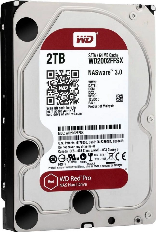 Red Pro NAS-Festplatte 2 TB