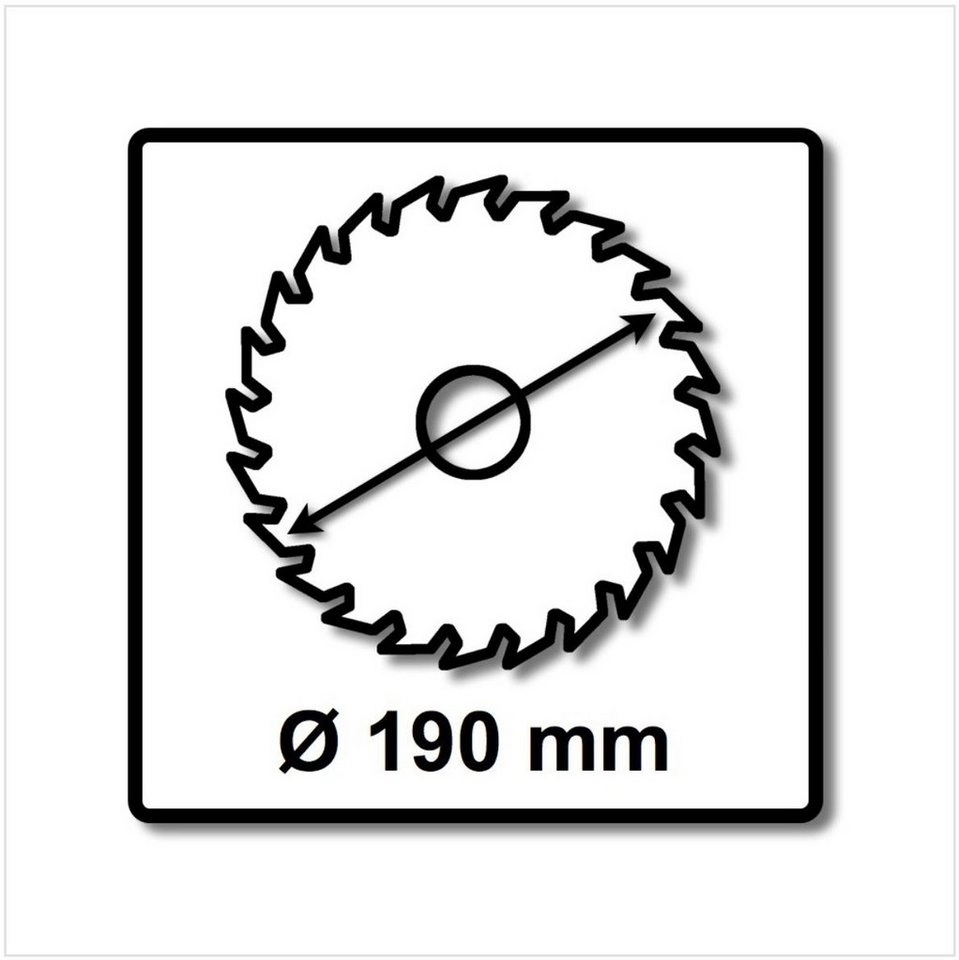 Kreissägeblatt Optiline Wood, 190mm