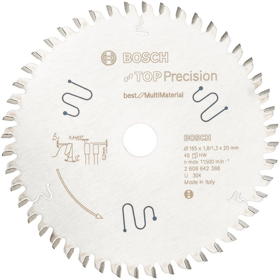 Kreissägeblatt Top Precision Best for Multi Material, 165mm