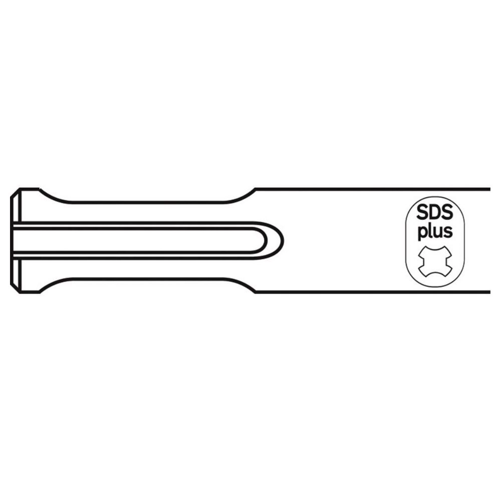 Flügel-/ Kanalmeißel SDS-plus, 22mm x 250mm