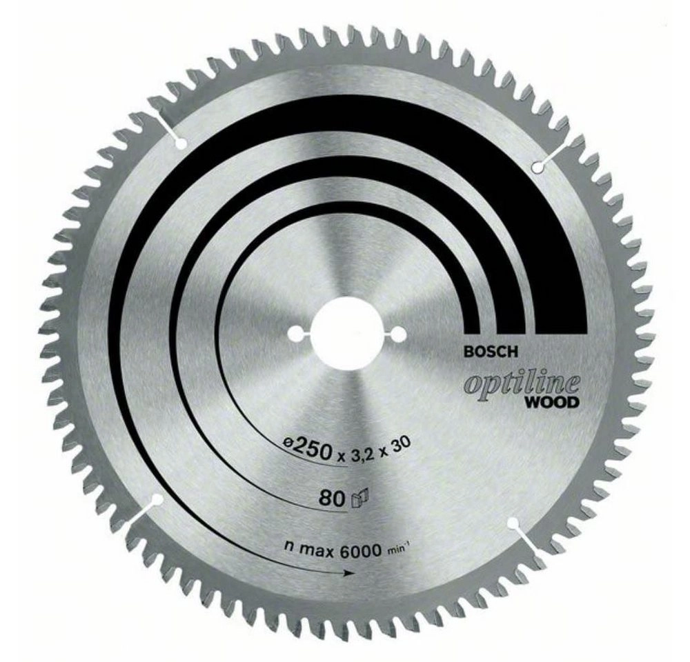 Kreissägeblatt Optiline Wood, 254mm