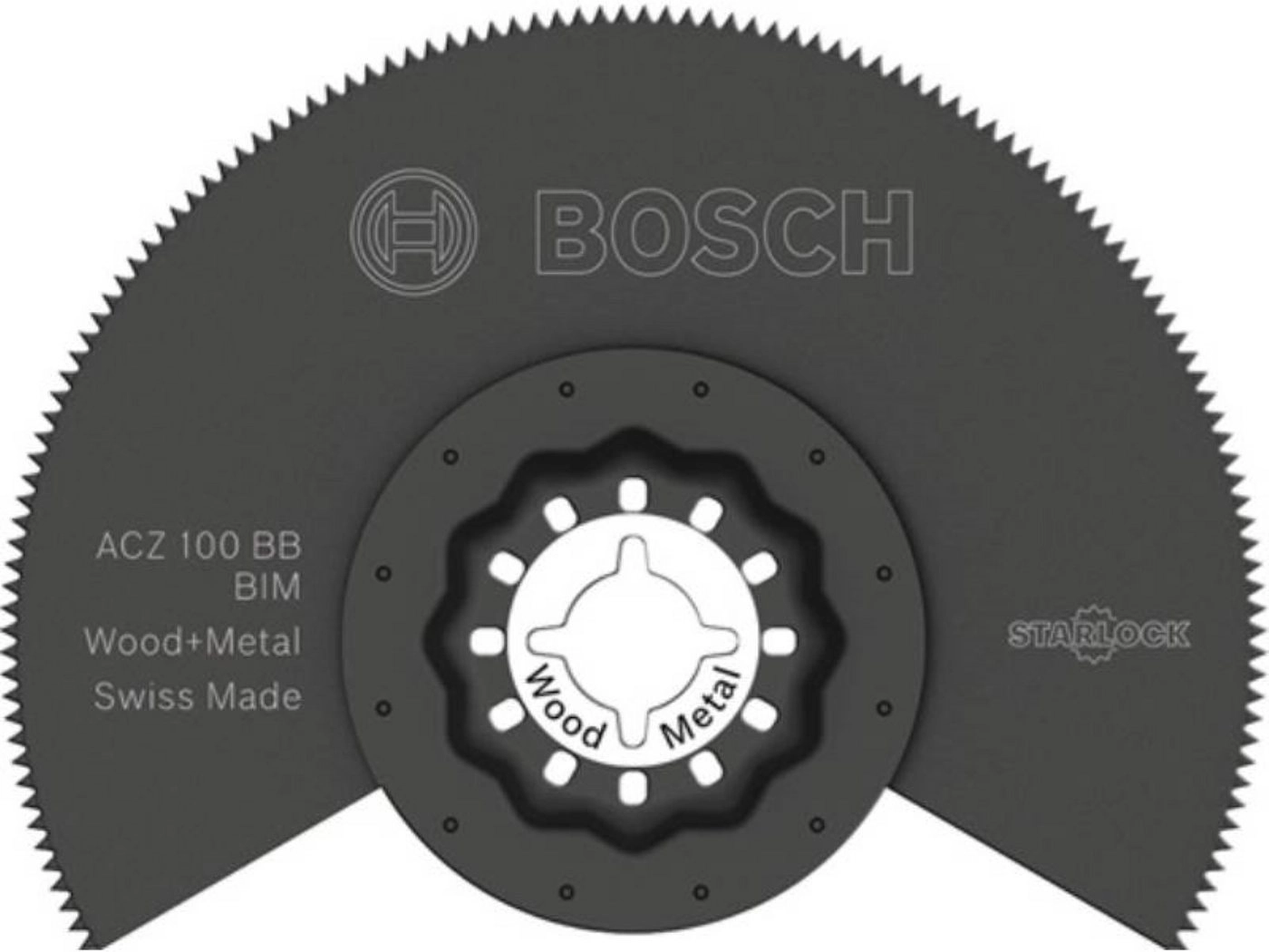 BIM Segmentsägeblatt ACZ 100 BB Wood + Metal, Ø 100mm