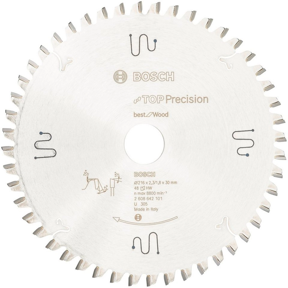 Kreissägeblatt Top Precision Best for Wood, 216mm