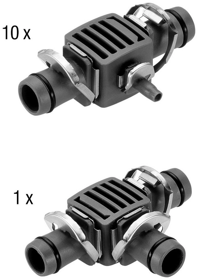 Micro-Drip-System Start-Set Pflanztöpfe M, 68-teilig, Tropfsystem