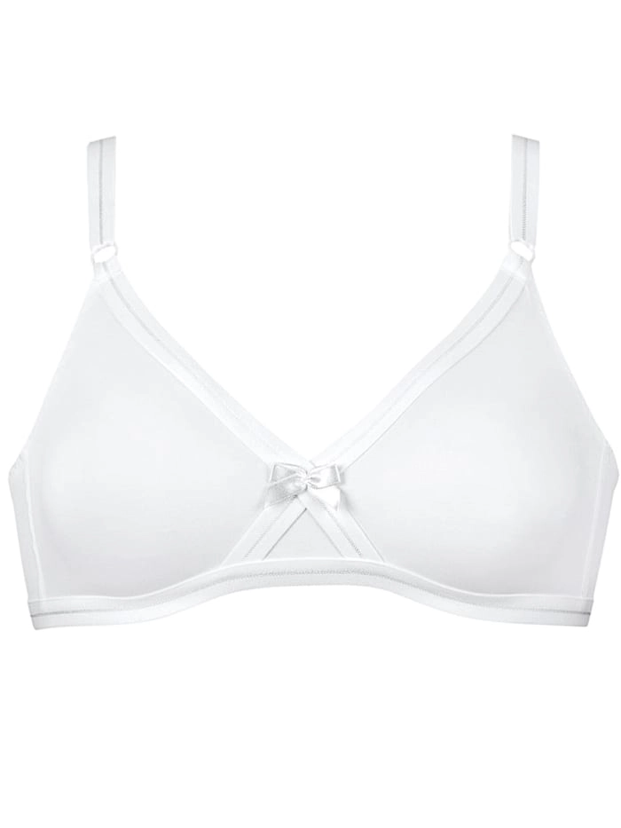 Naturana, Soft BH mit Kreuzblende Natural