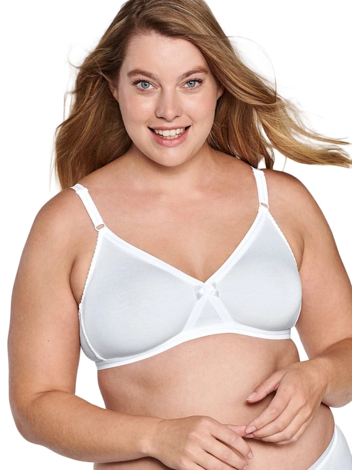 Naturana, Soft BH mit Kreuzblende Natural