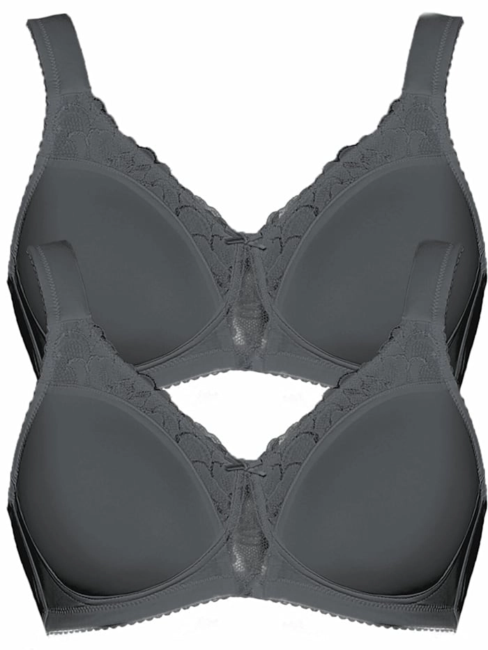 Viania, 2er Pack Soft BH Helga