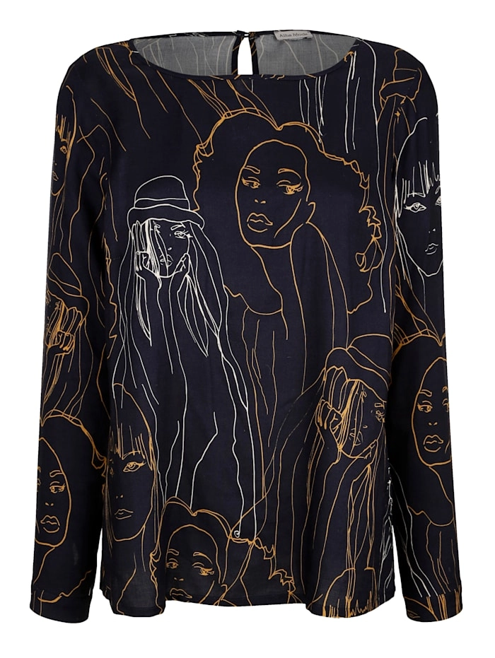 Alba Moda, Druckbluse