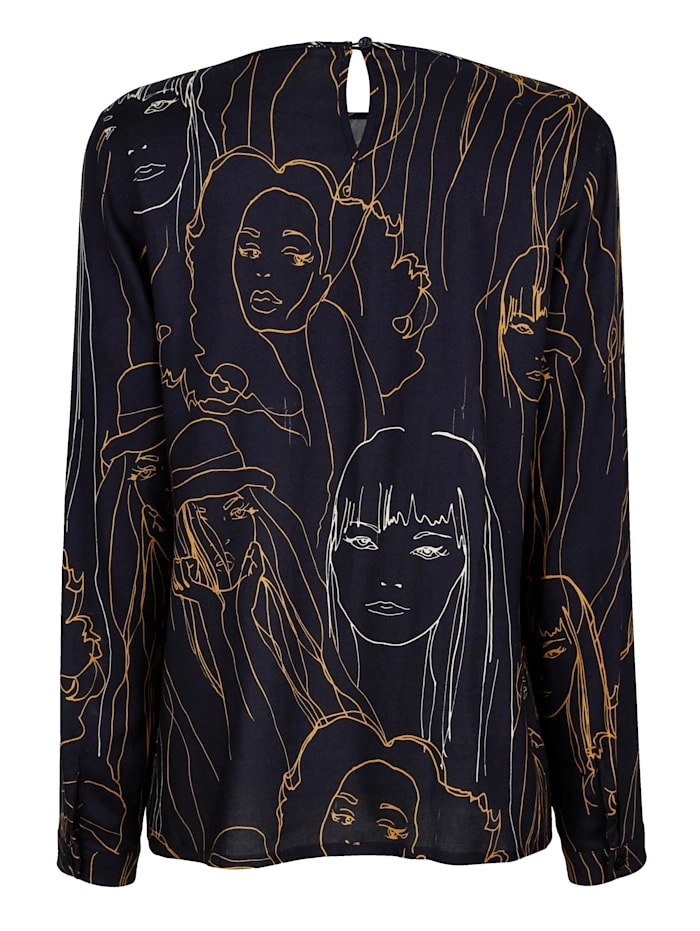 Alba Moda, Druckbluse