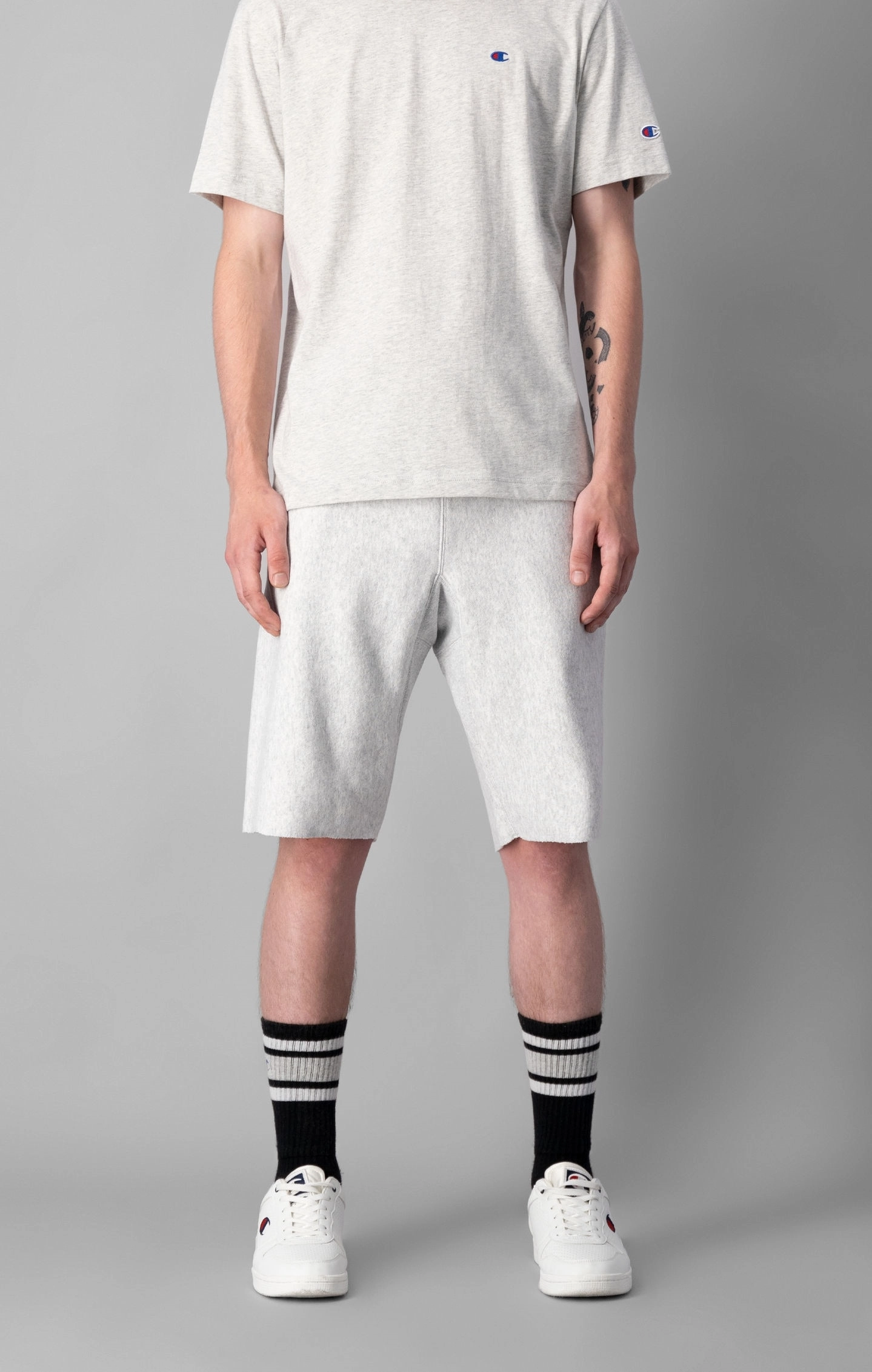 Reverse Weave Longshorts mit C-Logo