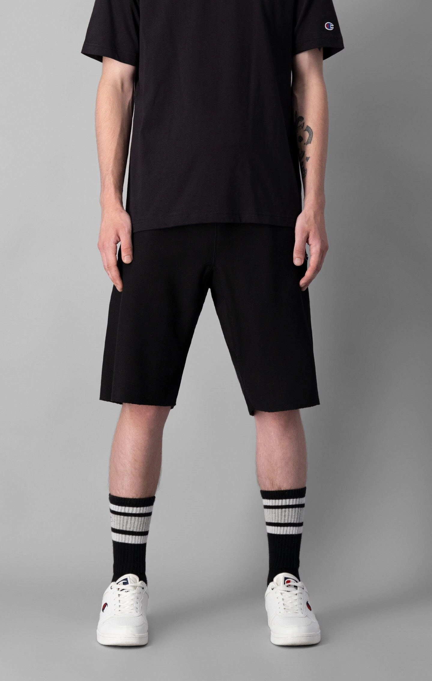 Reverse Weave Longshorts mit C-Logo