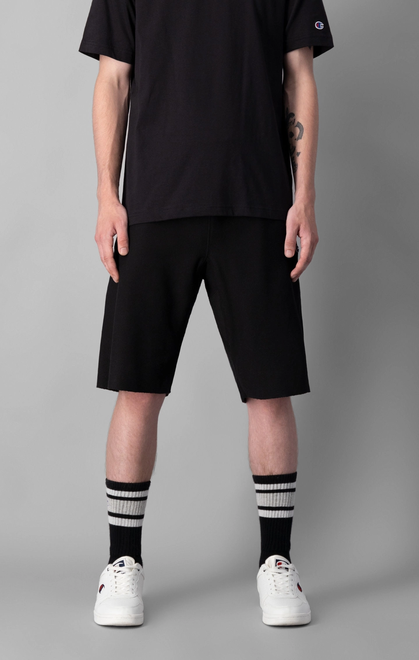 Reverse Weave Longshorts mit C-Logo