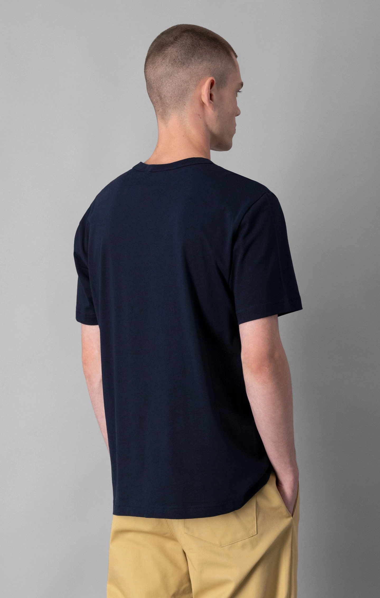 Rundhals-T-Shirt mit C-Logo